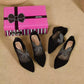 Chunky Heel Pointed Toe Mesh Breathable Shoes
