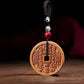 Antique Gossip Copper Coin Pendant
