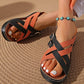 Women's Fashion Belt Buckle Thick Bottom Sandal Slippers