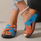 Women's Fashion Belt Buckle Thick Bottom Sandal Slippers
