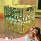 🎅Christmas Specials🎁Magic Cube DIY Tulip Mirror Light(Block Shape)