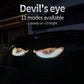 2Pcs LED Devil Eyes Lights for Truck Windshield