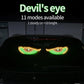 2Pcs LED Devil Eyes Lights for Truck Windshield