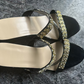 Women's Trendy Crystal-Adorned Wedge Sandals