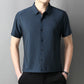 Men's Cooling Striped Button Down Shirt