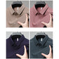 Men's Cooling Striped Button Down Shirt