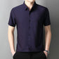 Men's Cooling Striped Button Down Shirt