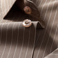 Men's Cooling Striped Button Down Shirt