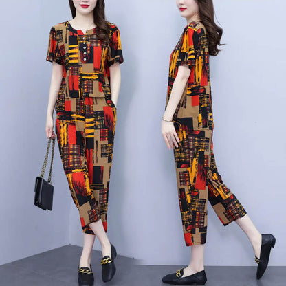 ⏳ Limited time 50% off! 💥women's casual cool comfortable two-piece suit（The more you buy, the higher the discount）