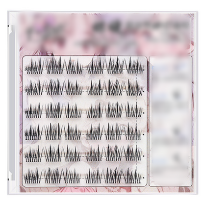 36PCS Self-Adhesive Glue-Free Individual Cluster Lashes Kit