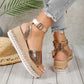 Glossy Thick Bottom Fish Mouth Sandals