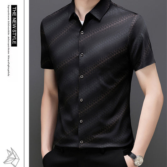 🔥HOT SALE-80% OFF🔥Men's Summer Embroidered Business Short👔