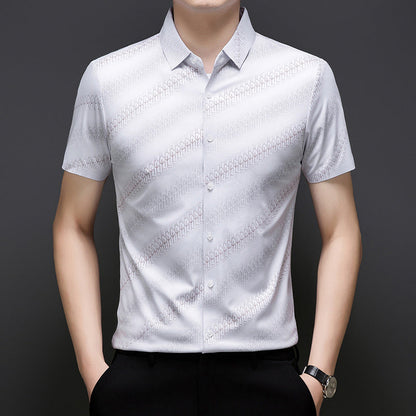 🔥HOT SALE-80% OFF🔥Men's Summer Embroidered Business Short👔
