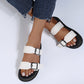 Women's Buckle Strap Casual Soft Platform Sandals
