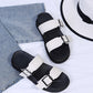 Women's Buckle Strap Casual Soft Platform Sandals