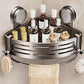 No-Drill Suction Cup Wall-Mounted Triangular Basket
