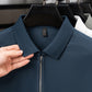 Men's Half Zipper Lapel Shirt