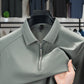 Men's Half Zipper Lapel Shirt