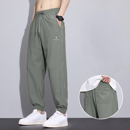 Ice Silk Quick Dry Jogging Pants