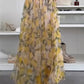 Women's Casual Printed Tulle Skirt