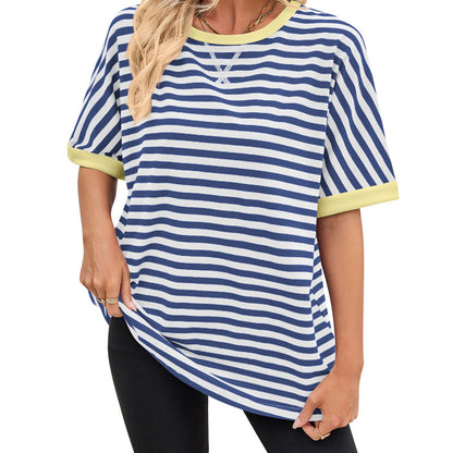 Women's Relaxed Fit Striped Tee