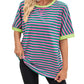 Women's Relaxed Fit Striped Tee