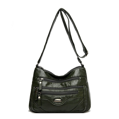 Multi-Pocket Crossbody Shoulder Bag