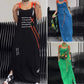 Women's Casual Printed Sleeveless Dress