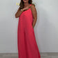 Women’s Casual Loose Fit Wide-Leg Jumpsuit