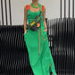Women's Casual Printed Sleeveless Dress