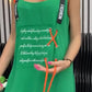 Women's Casual Printed Sleeveless Dress