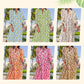 Women's Casual Loose Floral Printed Dresses