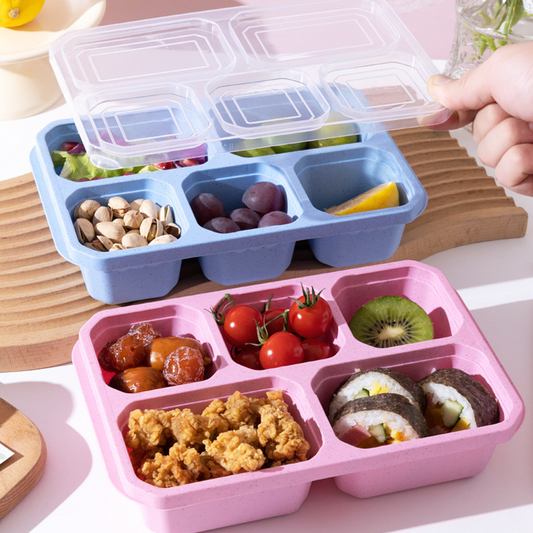 5-Compartment Food Lunch Box