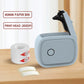 Mini-Thermo etiketten drucker Halb zoll Handheld Haushalts kleber Aufkleber Farbe tikettier maschine