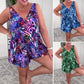 🌸Summer Hot Sale 49%OFF🌸Sleeveless V-Neck Printed Swimsuit
