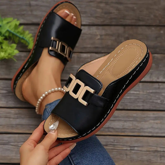 💞Best comfort – Comfortable orthopedic wedge sandals for women
