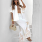 Women’s Causal Flowy Shirt & Pants Set