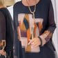 Women’s Elegant Trendy Print Top & Pants Two-Piece Set