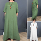 Women's Casual Loose Solid Color Dresses