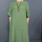 Women's Casual Loose Solid Color Dresses