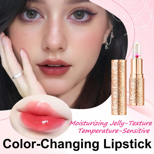 Moisturizing Jelly-Texture Temperature-Sensitive Color-Changing Lipstick