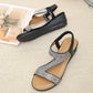 Women's Fashion Rhinestone Platform Wedge Sandals