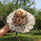 Bamboo Foldable Hand Fan Sun Hat 🔥Buy 2 Free Shipping