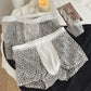 Sheer Animal Print Underwear