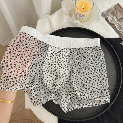 Sheer Animal Print Underwear