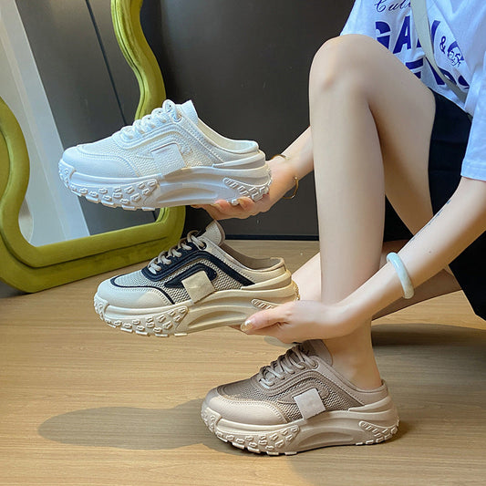 Women's Chunky Platform Slip-On Sneakers