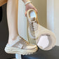 Women's Chunky Platform Slip-On Sneakers