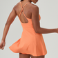 Spaghetti Sports Mini Dress
