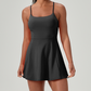 Spaghetti Sports Mini Dress