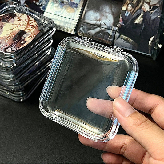 Transparent Acrylic Anime Badge Protection Storage Box